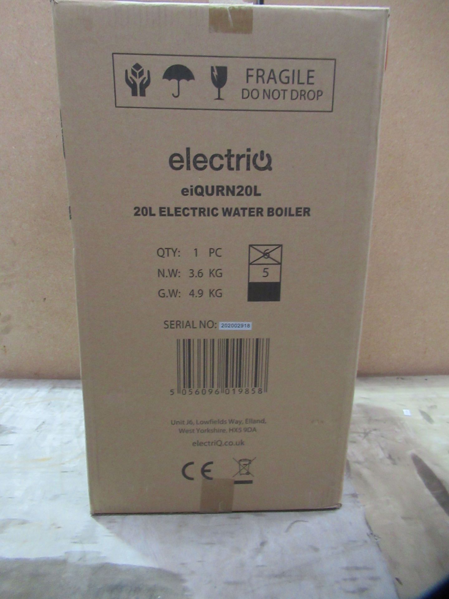 An ElectriC 20L Electric Water Boiler