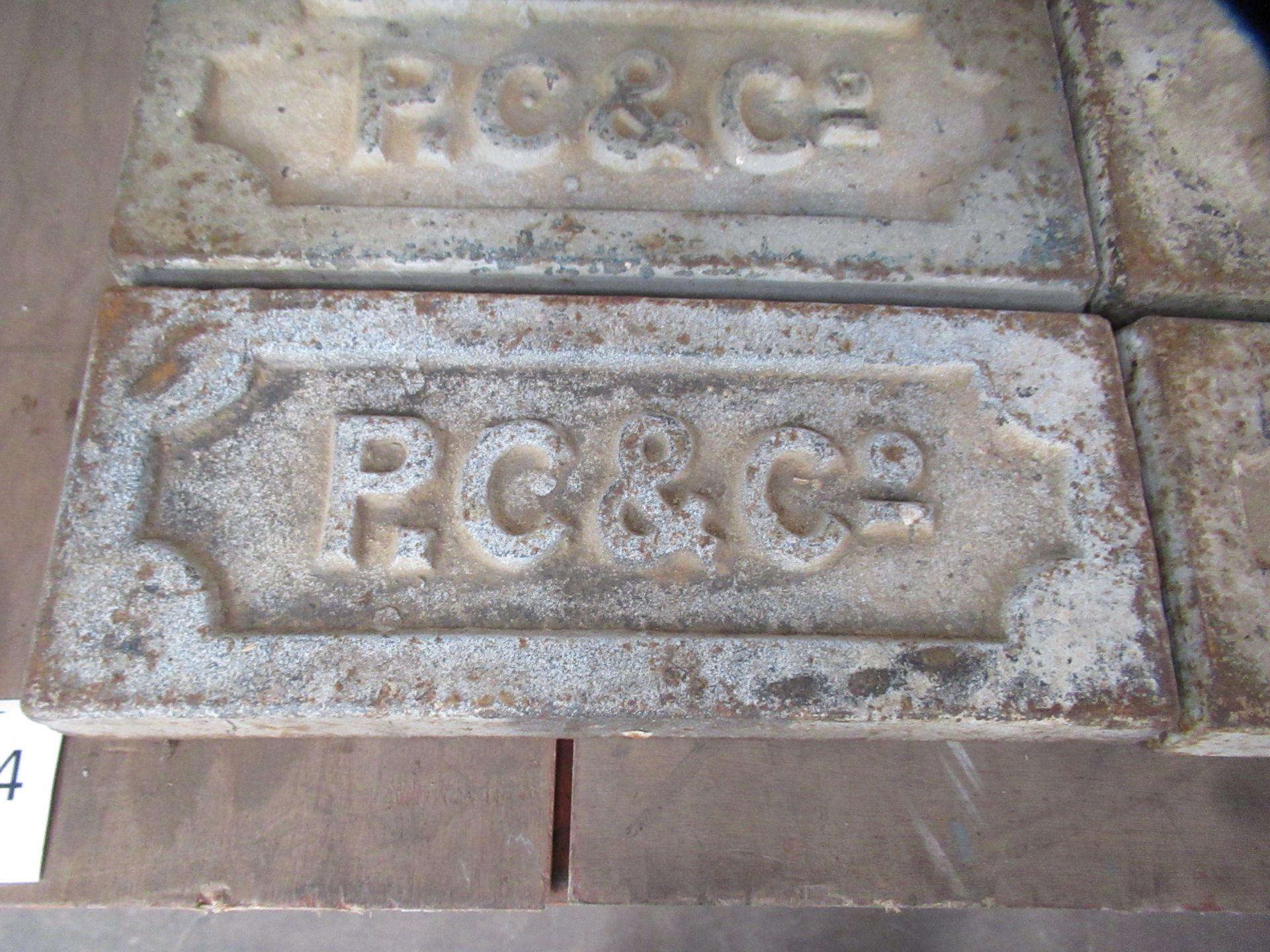 5 Vintage P.C and Co Vintage Iron/Steel Ingots - Image 2 of 3