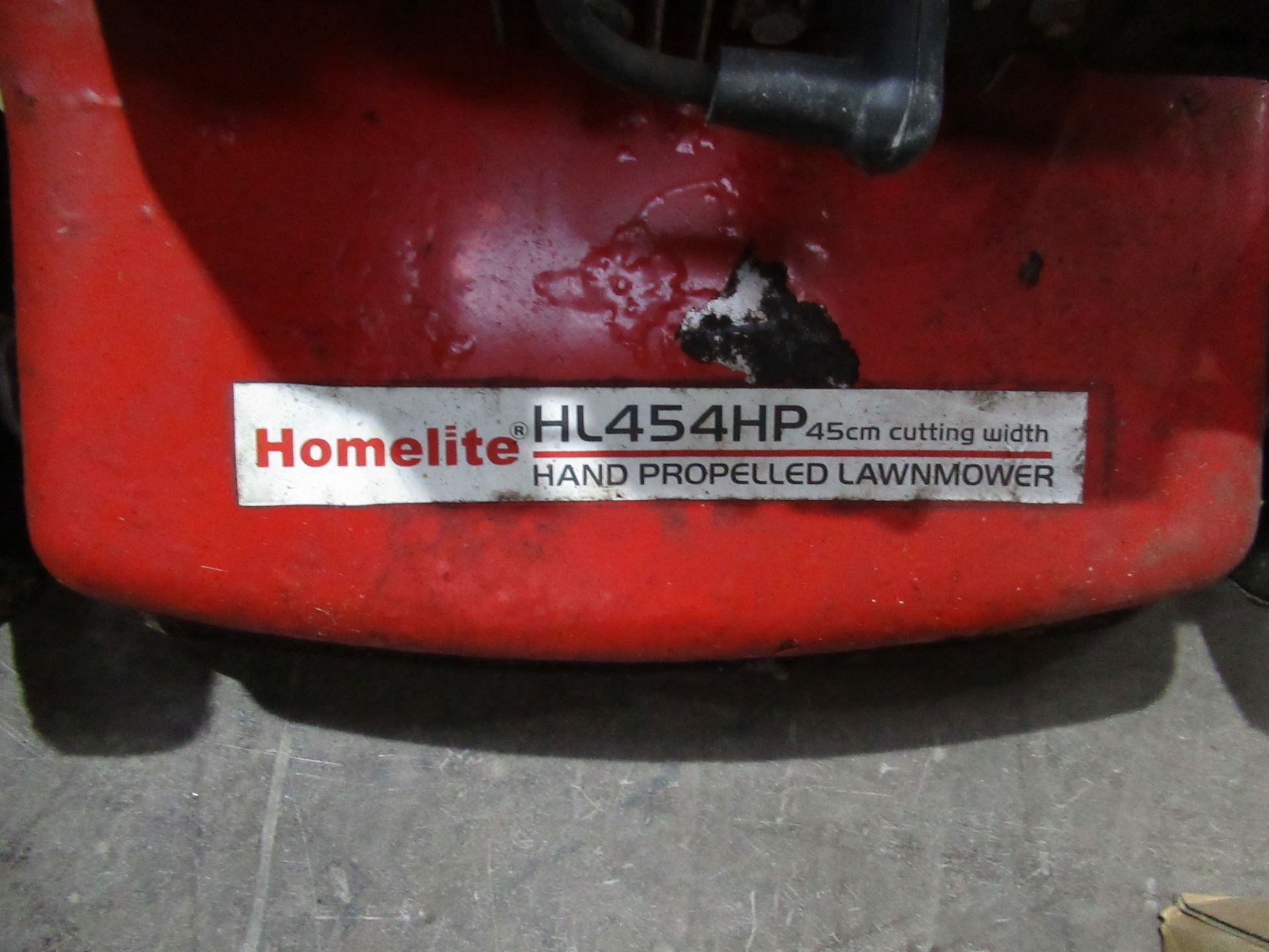 Homelite HL454HP Hand Propelled Petrol Powered Lawn Mower - Image 4 of 4