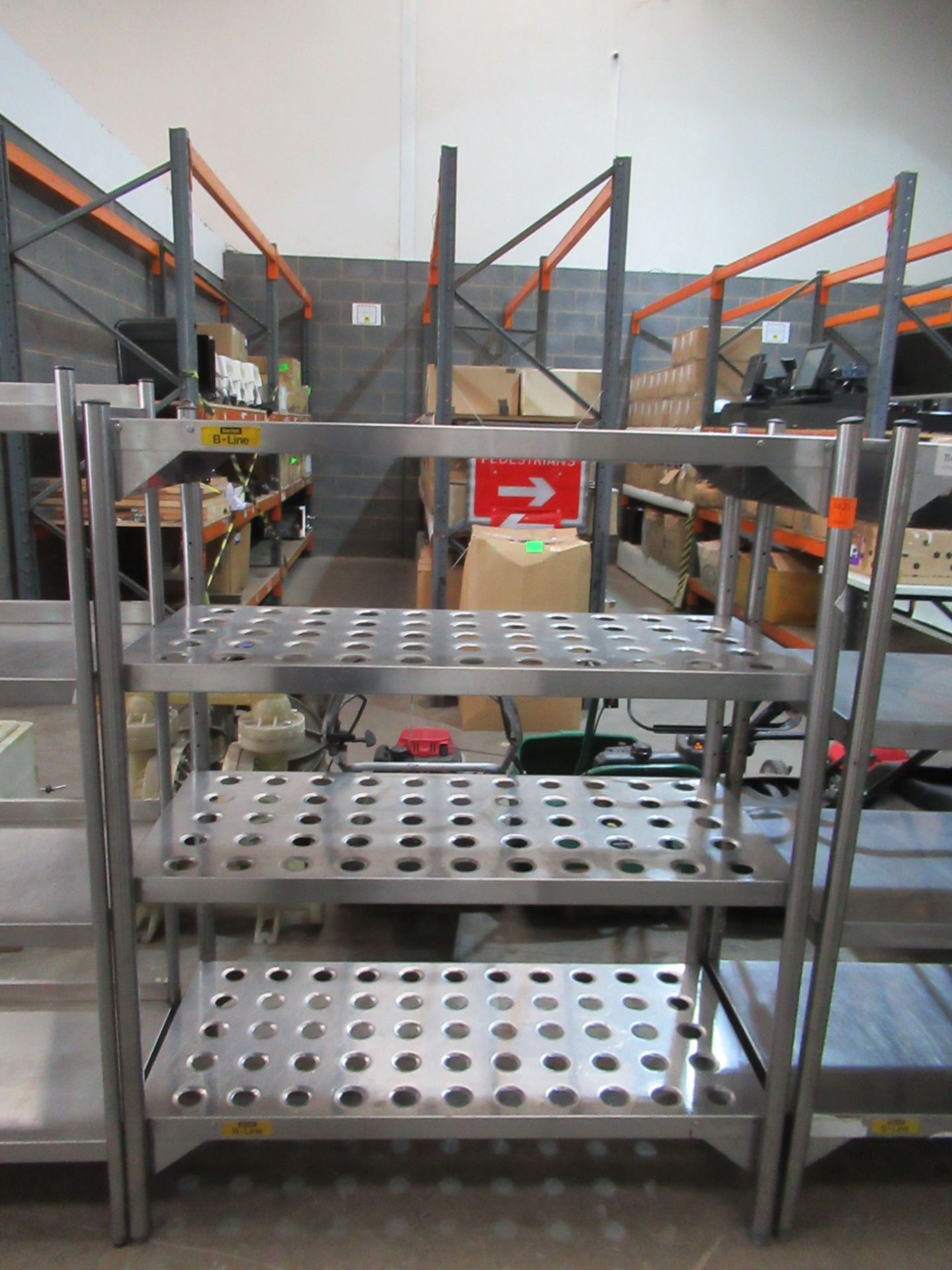 2x Bartlett B-line Four Tier Storage Racks - Image 3 of 3