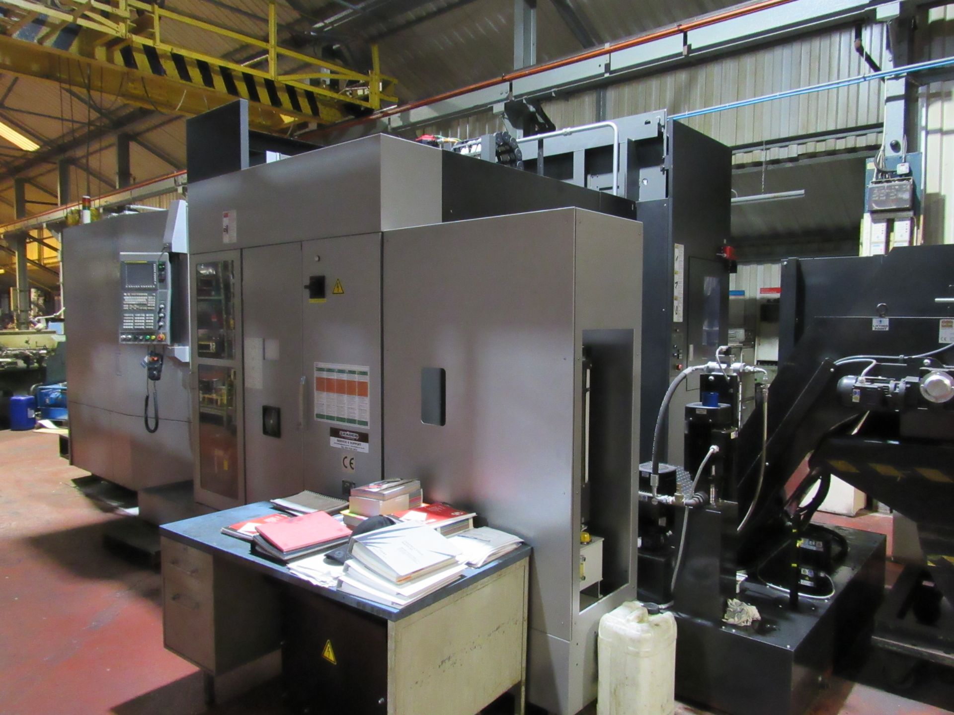 Toyoda FH630SX horizontal machining centre, with t