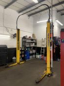 2003 Bradbury Type 2843 3000Kg Two Post Vehicle Lift. 3 Phase.