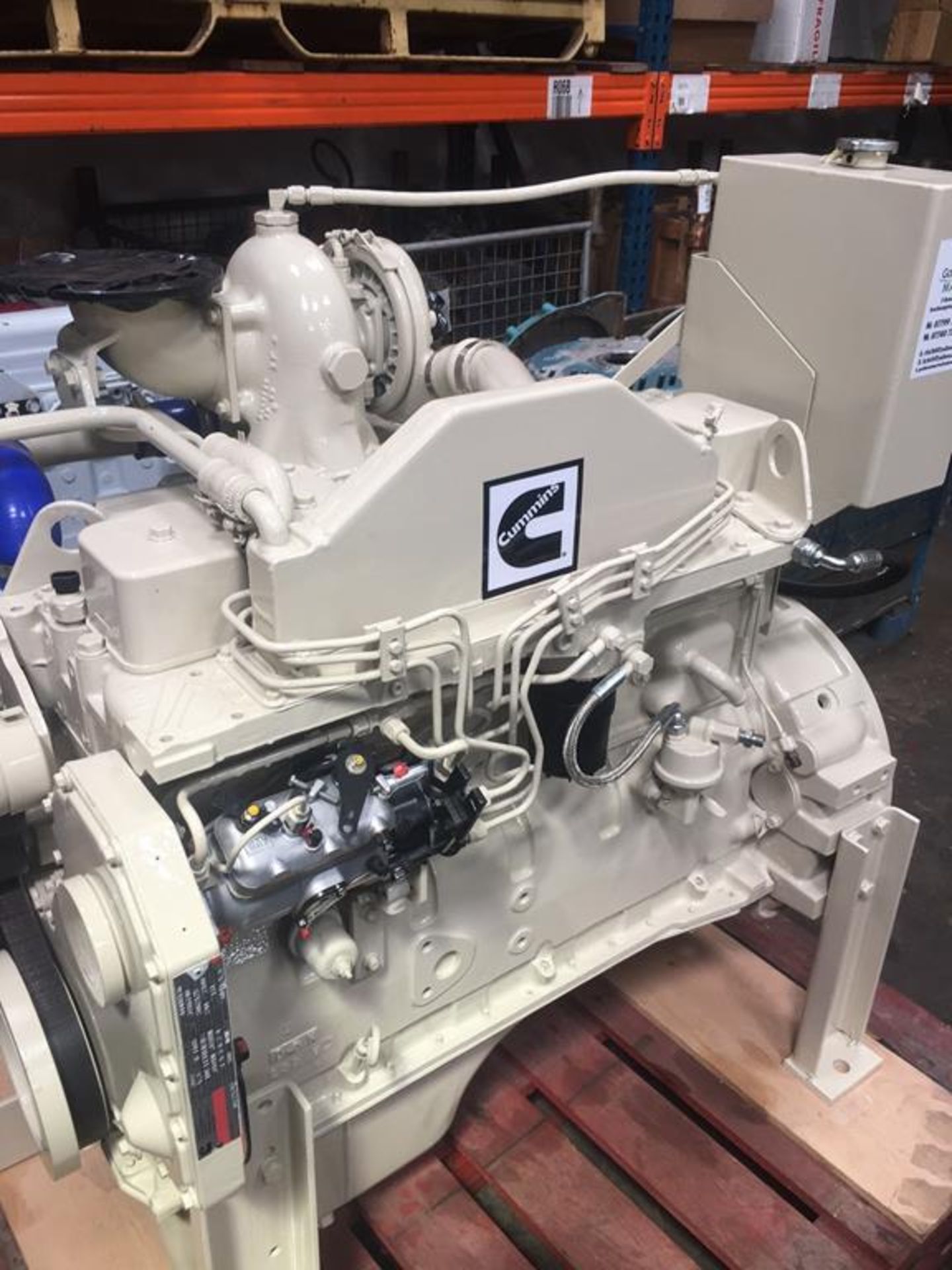 Marine Diesel Engine: Cummins 6BTA5.9 test hours
