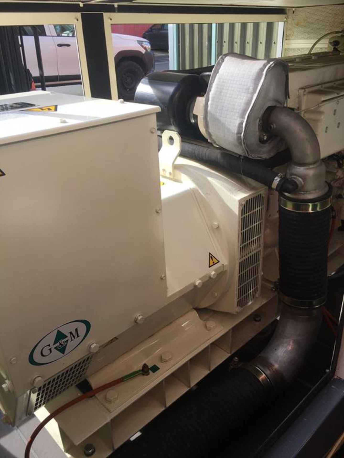 Diesel Generator Marine: Perkins Sabre 157Kva Silent Unused - Image 7 of 9