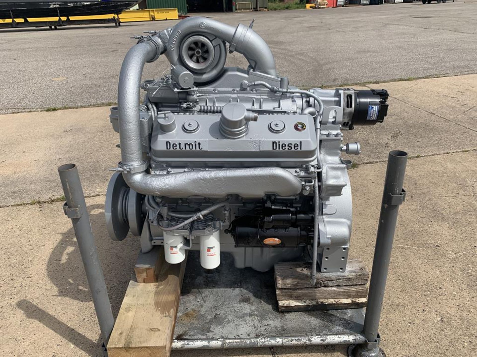 Diesel Engine: GM Detroit 8V92T 475Hp Ex Standby - Image 2 of 7