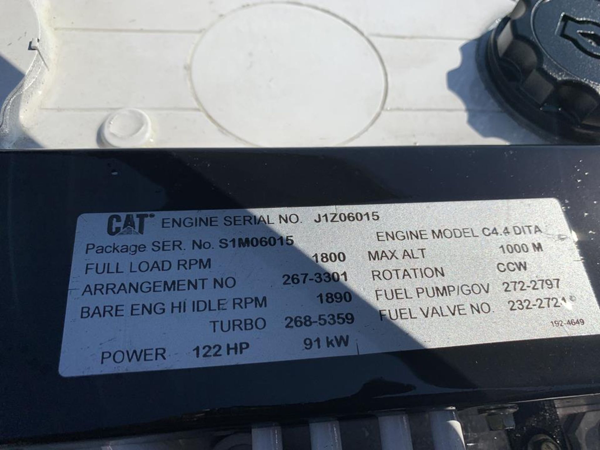 Diesel Generator: Caterpillar 85Kva Unused - Image 8 of 12