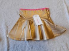BillieBlush Gold Flared-Hem Skirt, Age 2 years, RR