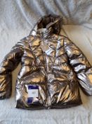 Mayoral Bronze Padded Jacket / Coat, Age 9 years,