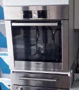 Bosch HT5HBP7 Built in Electric Oven, Serial Number HBG78R750B / 46 FD9307 00079 and Beumatic Hot