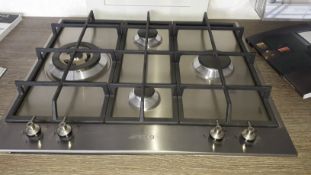 Smeg PX364L Stainless Steel 600mm Cooktop 4 Hob Burner