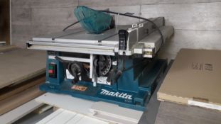 Makita 2704N 260mm Table Saw (2020), Serial Number 8715a, 240v