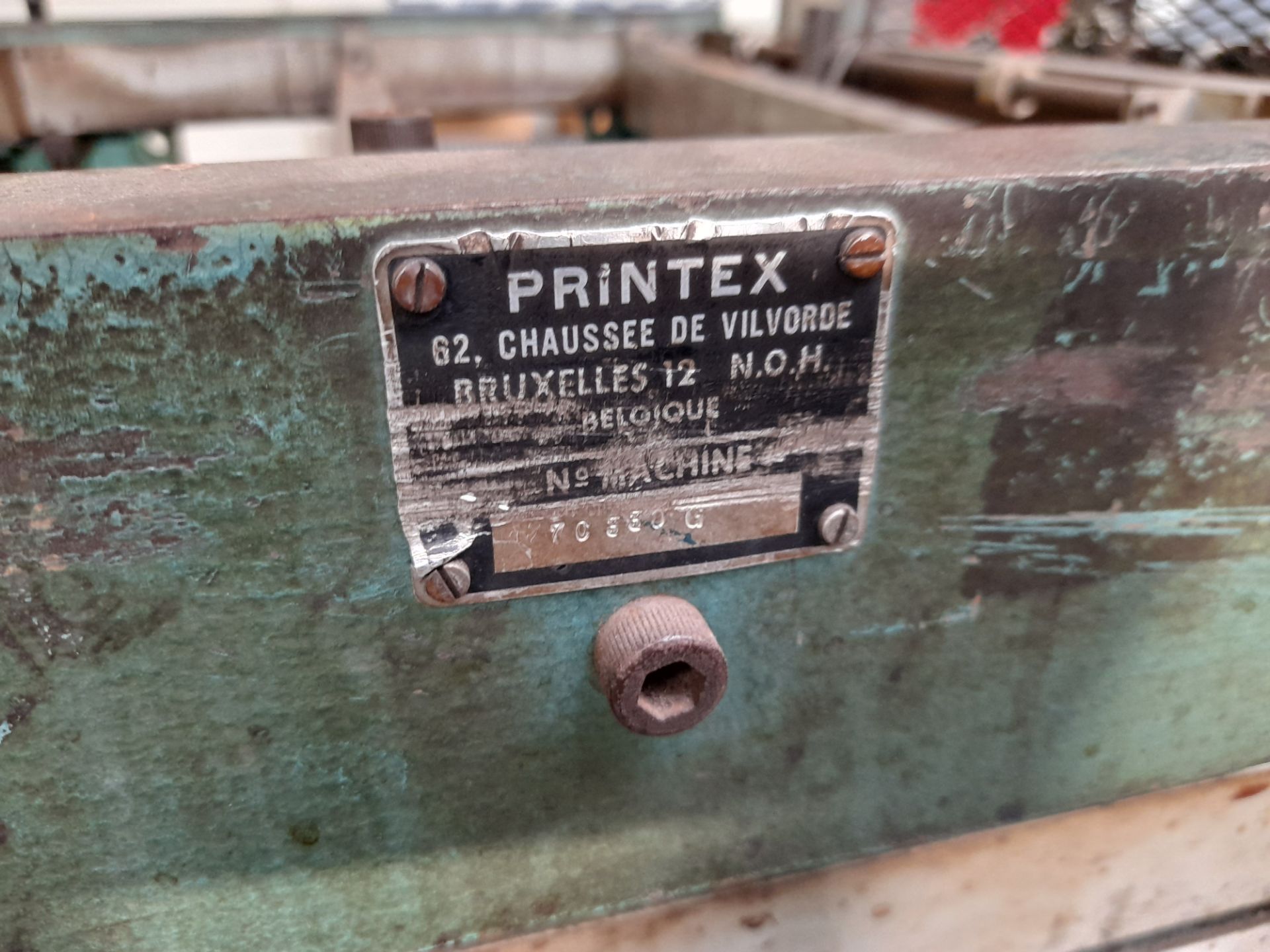 Printex S.A. 800 bag forming machine, machine no. - Bild 4 aus 8