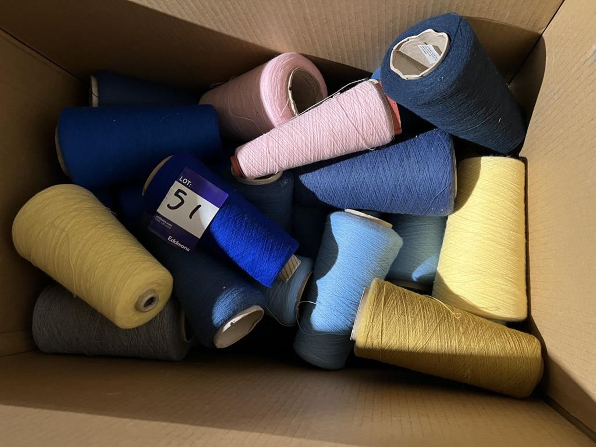 Mixed Box of Large Yarn Cones