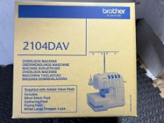 Brother Overlocker Machine 2104 DAV