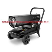 Trotec IDX 31 D direct-fired oil heater (Boxed)