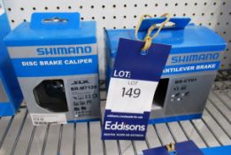 Shimano disc brake calliper (BR-M7120) RRP£79.99 and cantilever brake (BR-CT91)