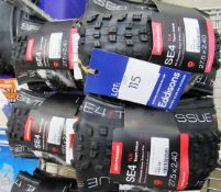 4x Bontrager SE4 TLR Team Issue 27.5x2.40 All Mountain Super Enduro Tyres. Total RRP £171.96