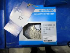 Shimano CS-HG800-11 11-34 teeth cassette sprocket RRP £94.99