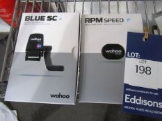 Wahoo Speed Sensors (£49.99 and £29.99) and Aero Bar Mounts