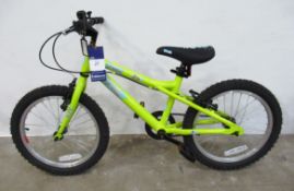 Dawes 'Blowfish' children's bicycle in yellow 18"