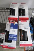 4x Bontrager R3 TLR Everyday Road Tyre 700 x 32c Black/Dark Brown x2 and 2 Black/Black. Total RRP £1