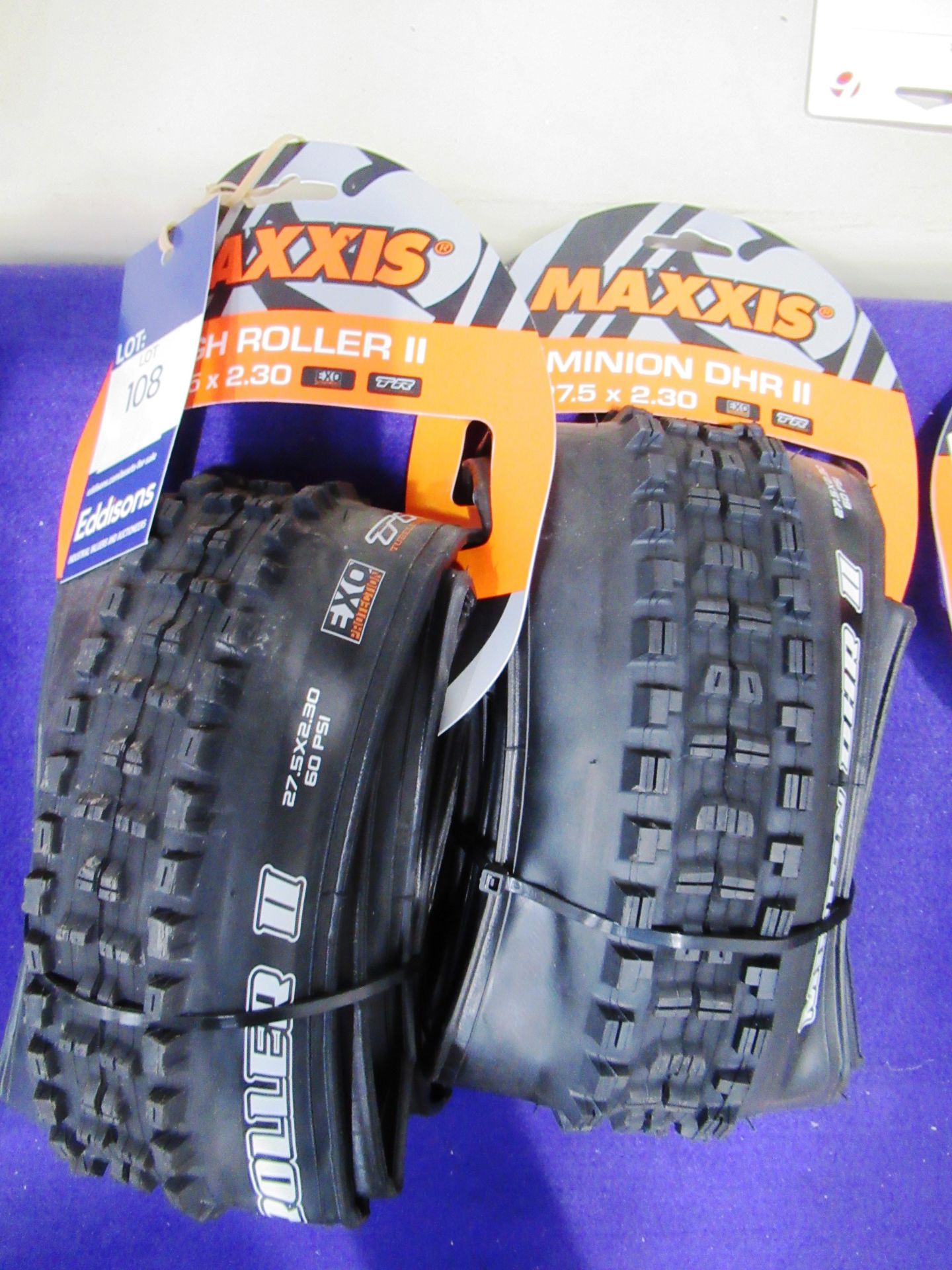 2x Maxxis High Roller II 27.5"x2.30" Bicycle Tyres. Total RRP £99.98