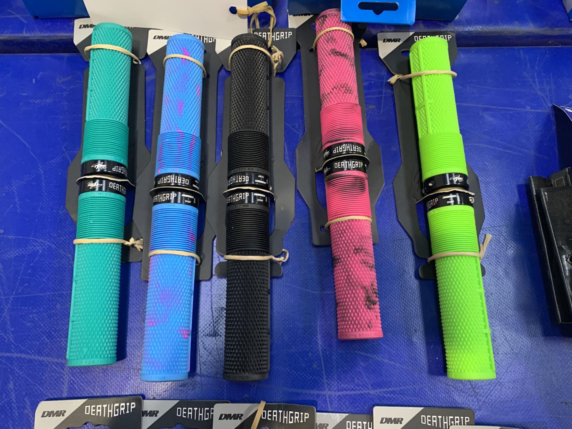 5x DMR Deathgrip Bicycle Grips in Assorted Colours