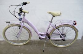 MBM 'Primavera' bicycle in pink and cream 26" RRP399