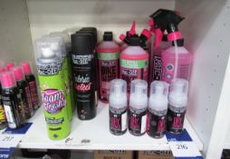 Qty of various MUC-OFF bike cleaners