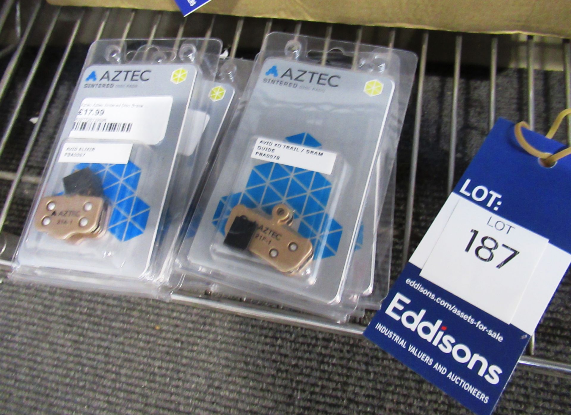 8X Aztec Sintered disc pads RRP £17.99 each