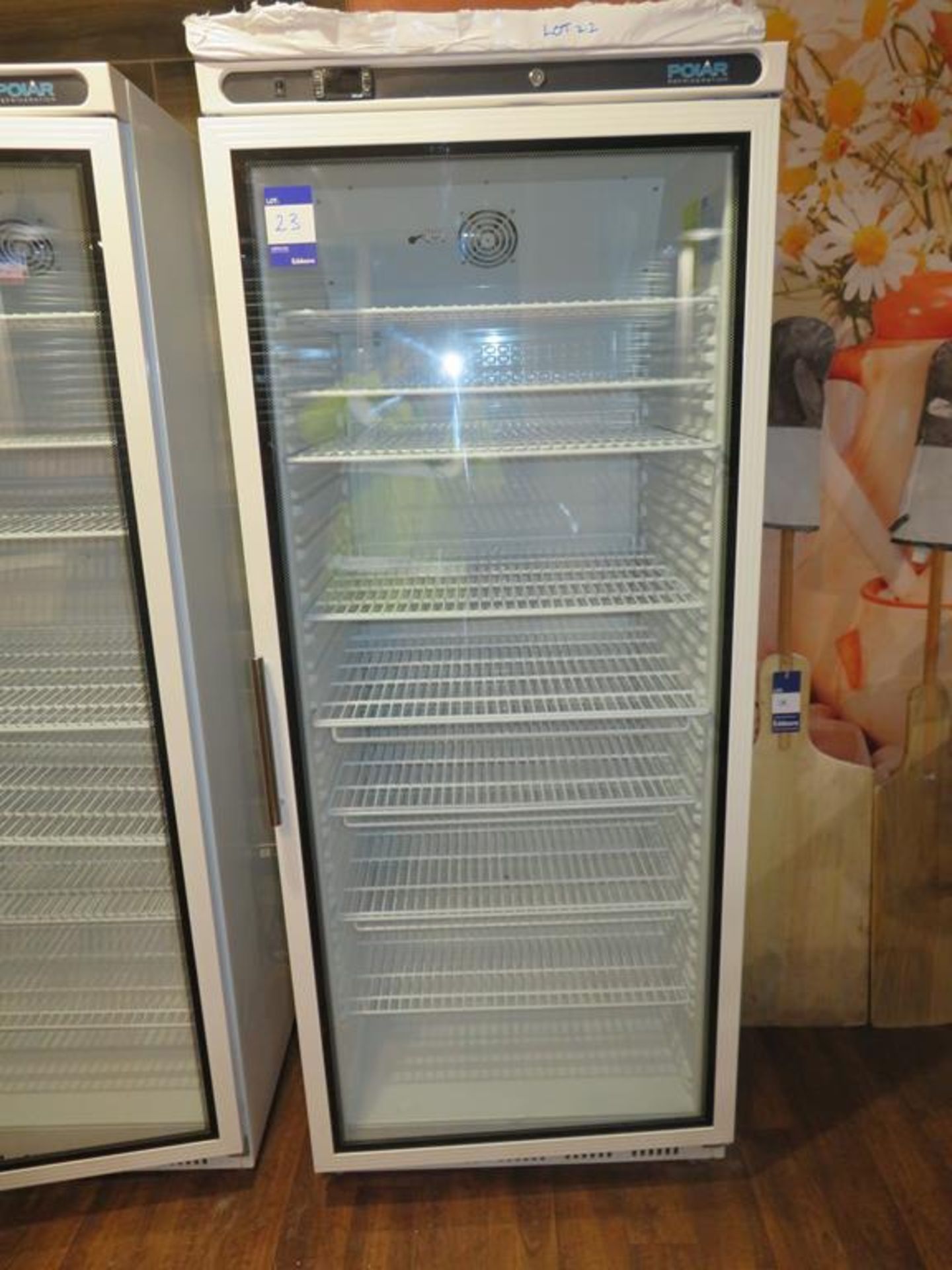 Polar Display Fridge, 770 x 700 x 1900mm High