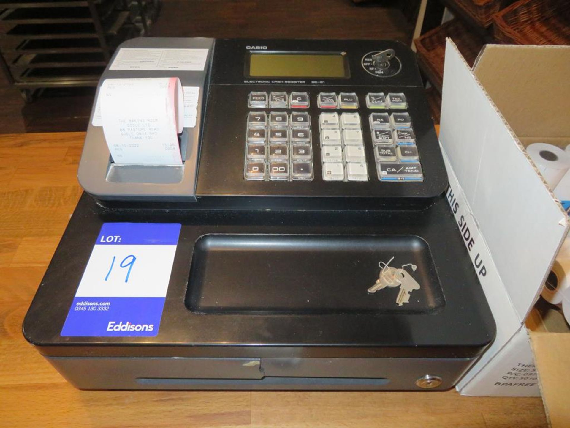 Casio SE-G1 Electronic Cash Register