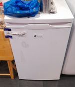 White Knight L130H undercounter larder refrigerator