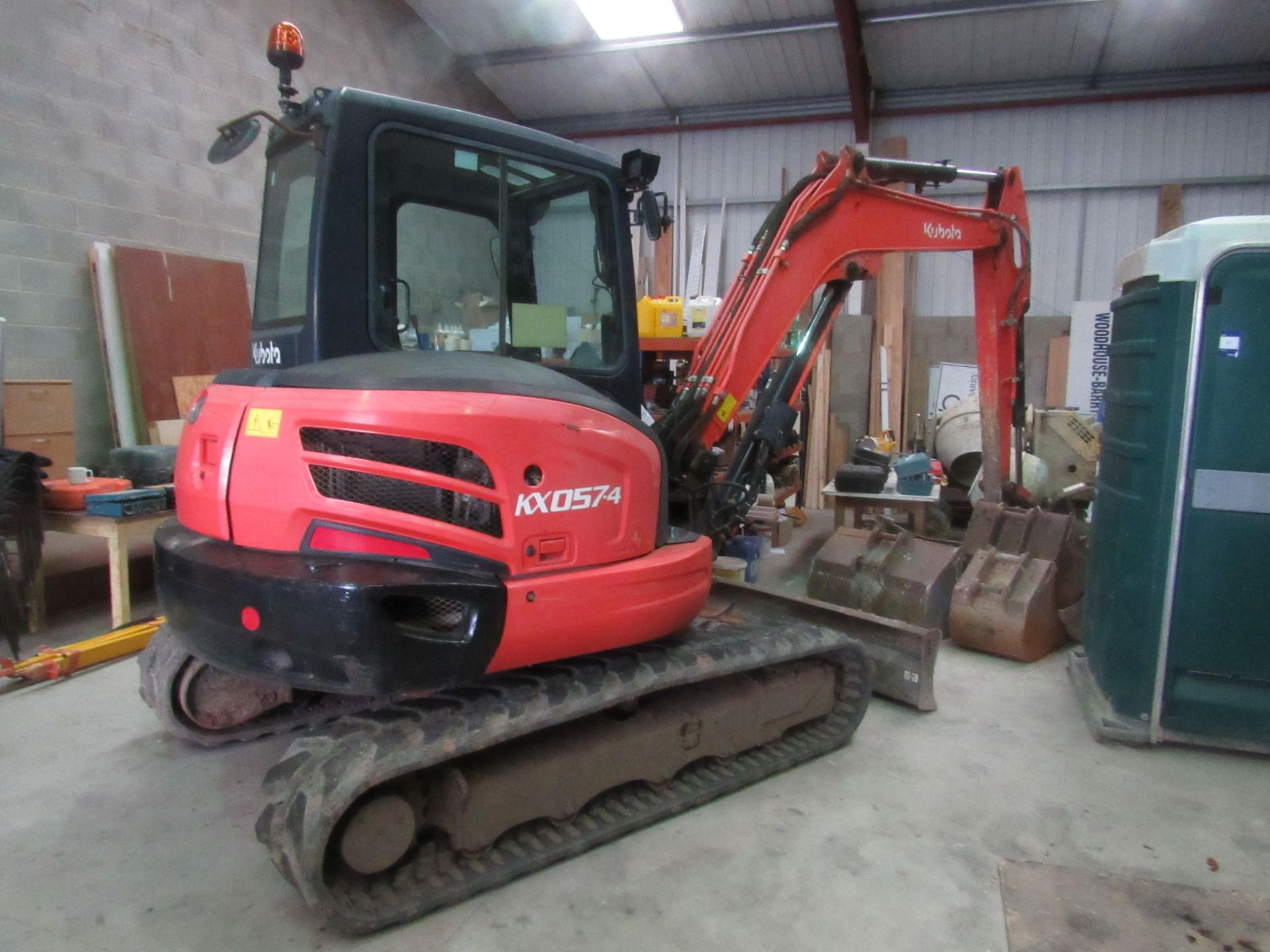 Kubota KX057-4 2013, 5605.7Hrs, 5 11/2 Tonne Excav - Image 2 of 19