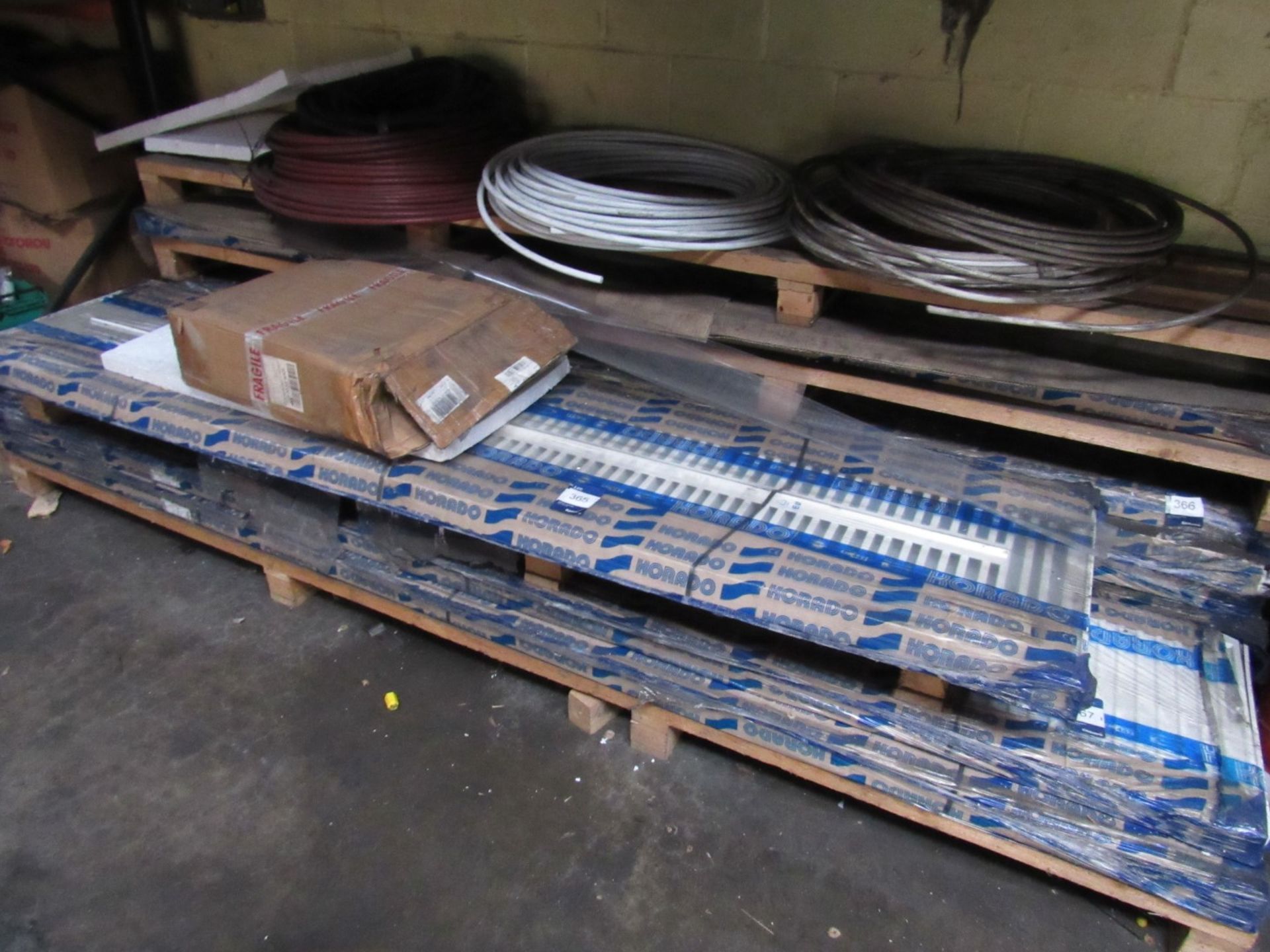 8 various large steel radiators to bay Location- Elitebliss, Gingerbread Mill, Haincliffe Rd,