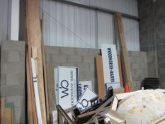 Large quantity of various timber