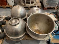 4x Mixing Bowls upto 530mm Internal Diameter