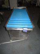 Length of Gravity Roller Conveyor 1200 x 500 x700mm High, some damaged rollers