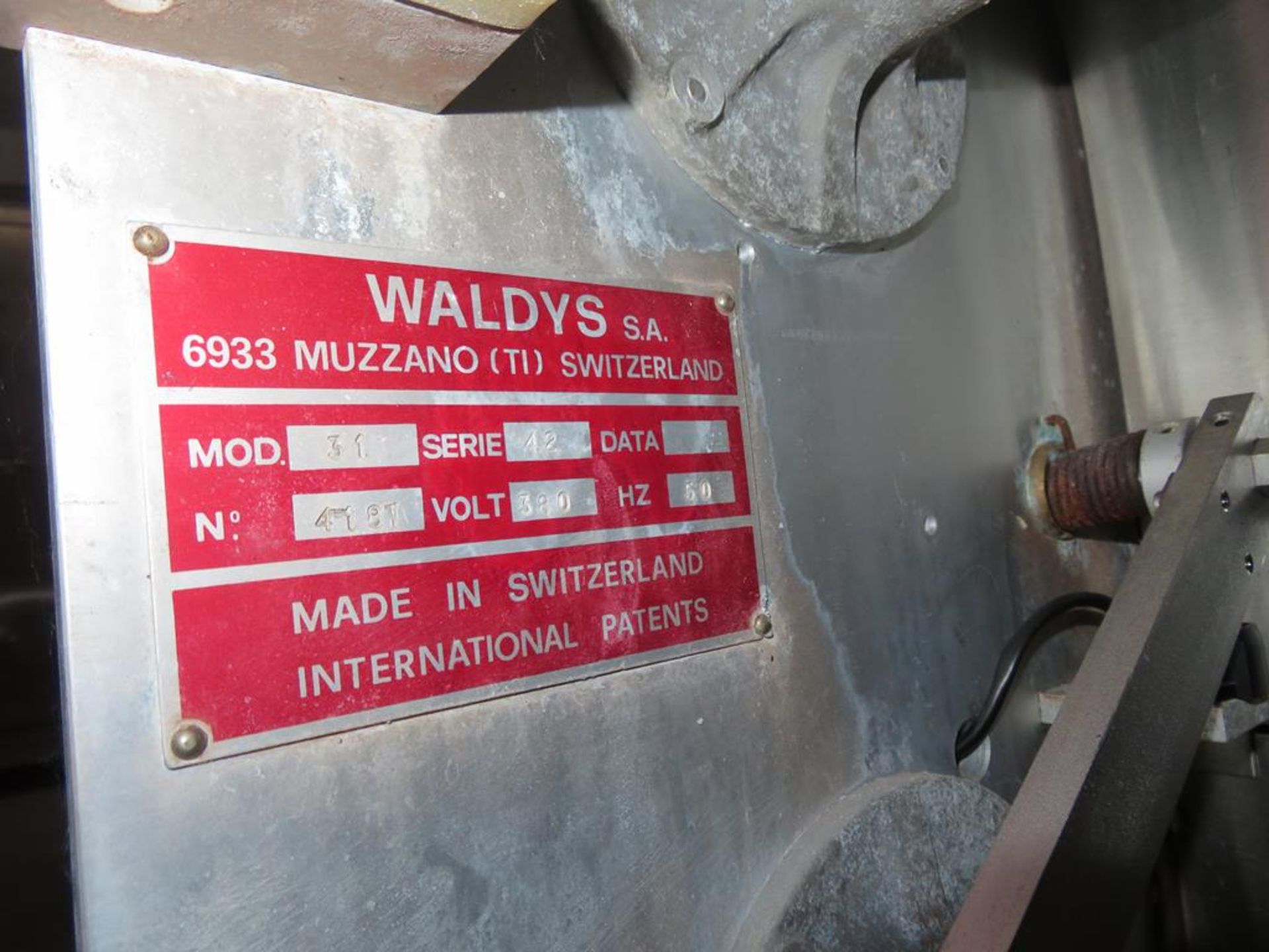 Waldys Model 31 Tray Heat Sealer (SN 4781) - Image 2 of 7