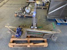 2x Wire Belt Conveyors (1800 x 300 mm and 2400 x 300mm)