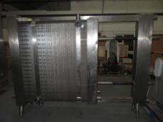 1938 Pasilac Therm Type K71 Heat Exchanger 3200 x 700 x 2200mm High Plate Section 1400 x500 x1650mm