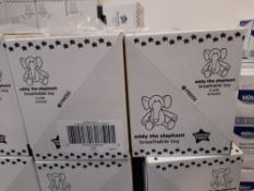 100 boxes Tommee Tippee Eddie the Elephant comfort