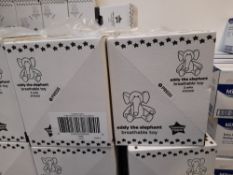 100 boxes Tommee Tippee Eddie the Elephant comfort