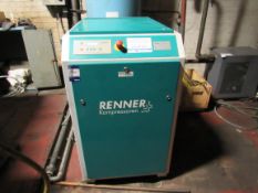 Renner RSF 18.5 Packaged Air Compressor, 2016, SN