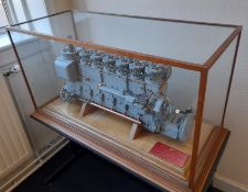1Model of Type M46M engine, to display cabinet