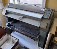 Oce 7051 wide format printer, to first floor offic