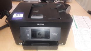 Epson Work Force Pro WF-3725 All-in-One Inkjet Printer, serial number X3Y5058180
