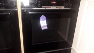 Bosch HR5B20F0 Series 4 Electric built in single Oven, Serial Number 491020505736020518, 240v