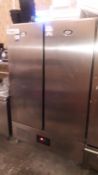 Foster FSL800H stainless steel 2-door 800ltr Undermounted Upright Fridge (2017) serial number