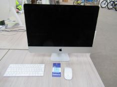Apple iMac 21.5" model A1418, 8GB RAM ITB storage with wireless mouse and keyboard